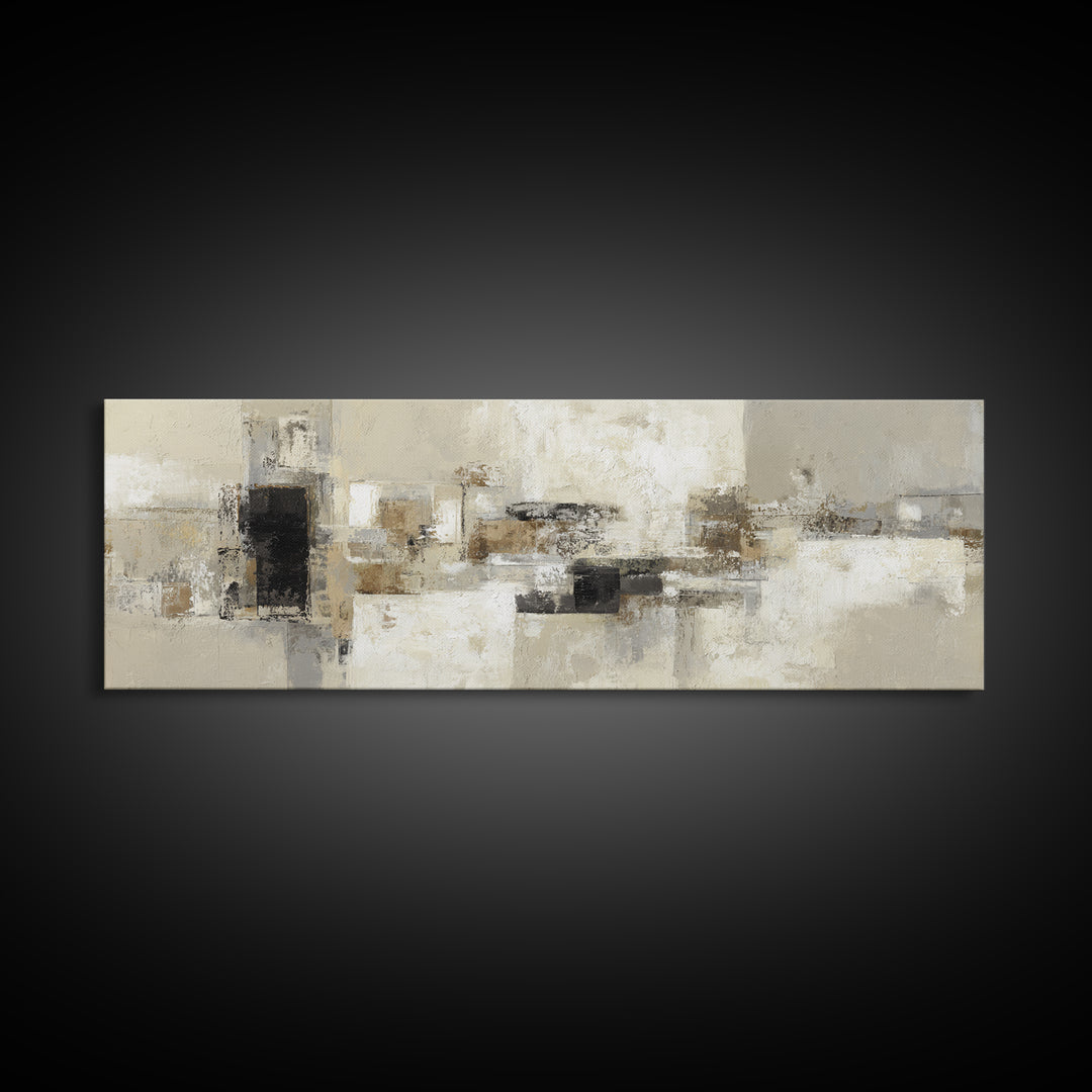 Oversized Line Figure Framed Canvas Print, Living Room Art, Living Room Wall Art, Living Room Decor, Fine Art, Living, LIR-3x1-57