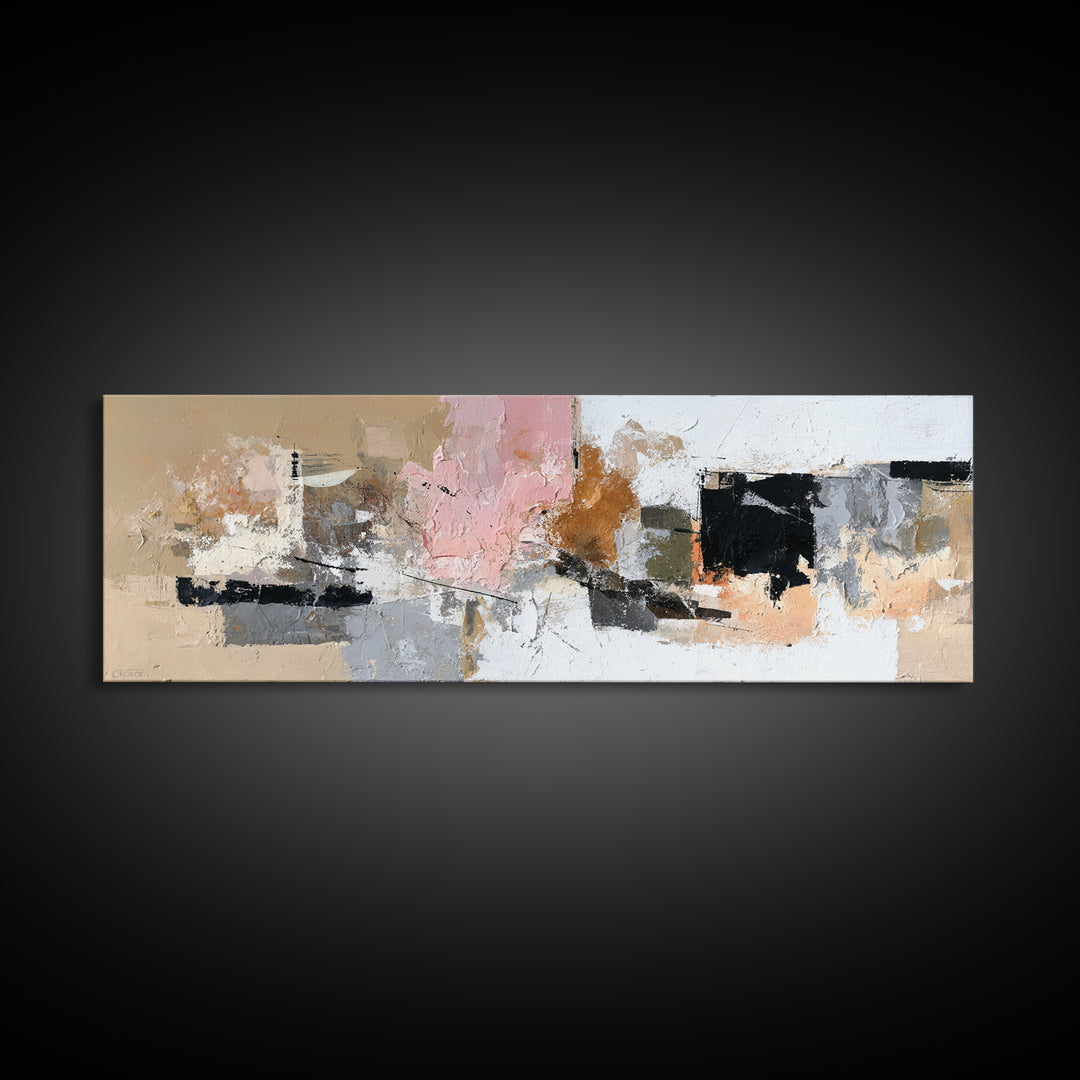 Large Statement Abstract Canvas Print, Living Room Art, 3 Piece Wall Art, Living Room Decor, Abstract Art, Living, LIR-3x1-65