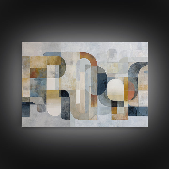 Large Statement Abstract Framed Canvas Print, Living Room Art, Room Decor, Living Room Decor, Abstract Art, Living, Printable, LIR-3x2-77
