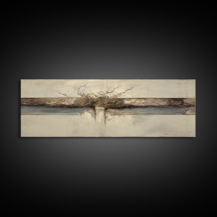 Architectural Arch and Column Abstraction Canvas Print, Law Office Art, Room Decor, Office Decor, Abstract Art, Counsel, LOA-3x1-30
