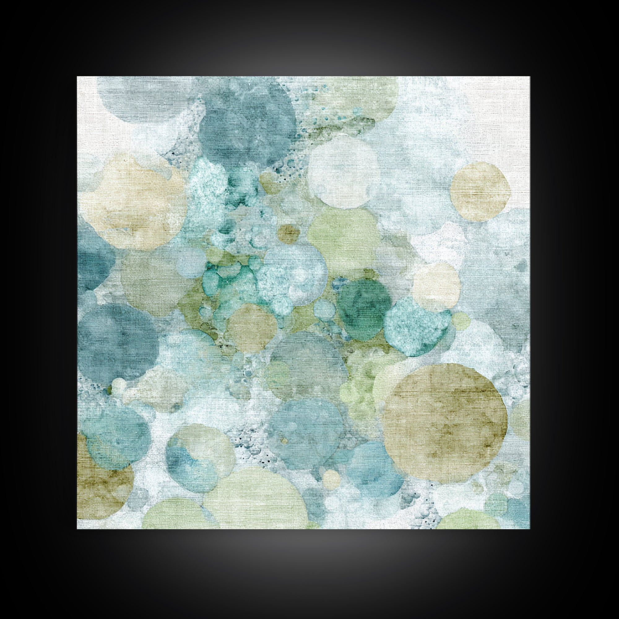 Abstract Suds and Bubbles Canvas Print, Laundry Room Art, Farmhouse Wall Decor, Living Room Decor, Clean, Funny Poster, LRA-1x1-22