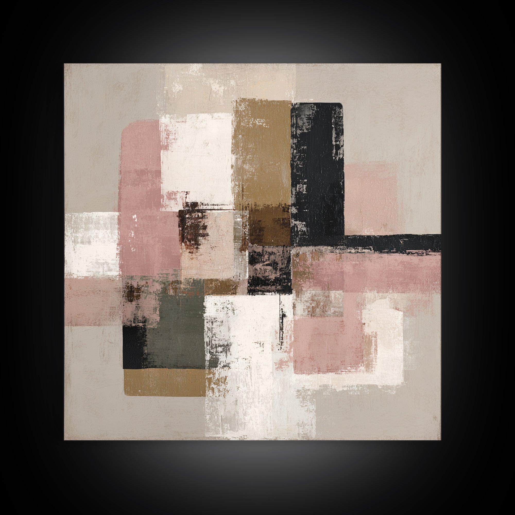 Soft Abstract Linen Texture Canvas Print, Master Bedroom, Art Print, Bedroom Decor, Fine Art, Sanctuary, Above Bed Decor, MAS-1x1-99