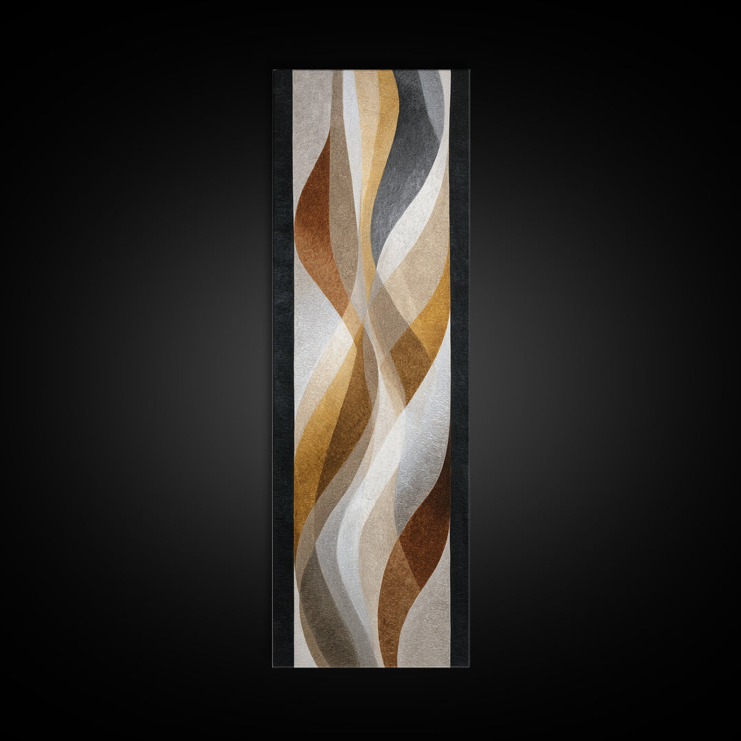 Abstract Wave Forms Canvas Print, Master Bedroom, Wall Art Prints, Bedroom Decor, Abstract Art, Sanctuary, Farmhouse Wall Art, MAS-1x3-32