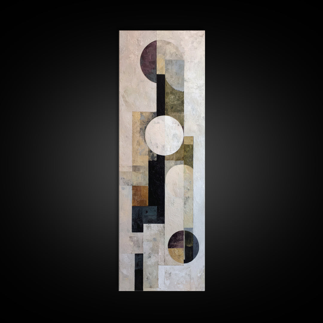 Large Cream Abstract Canvas Print, Master Bedroom, Fine Art Print, Bedroom Decor, Abstract Art, Sanctuary, Printable Wall Art, MAS-1x3-5