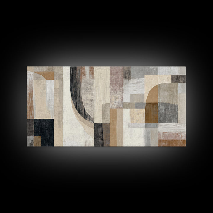 Soft Abstract Linen Texture Canvas Print, Master Bedroom, Set of 2 Prints, Bedroom Decor, Fine Art, Sanctuary, MAS-2x1-71