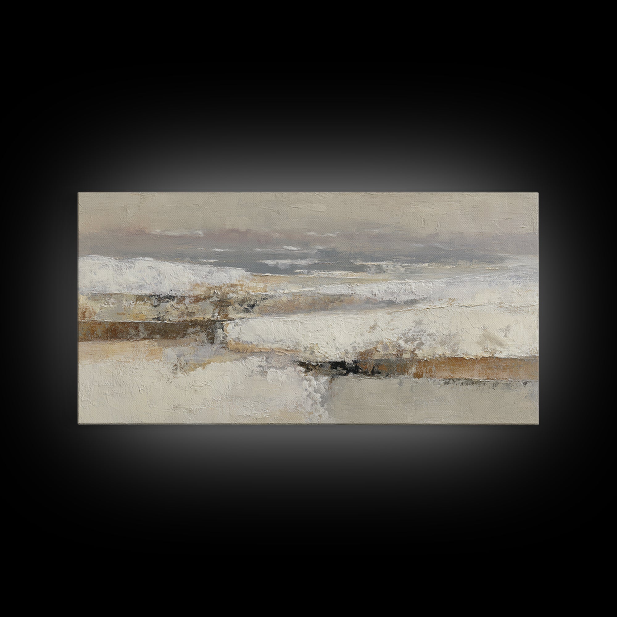 Minimal Stone Shapes Framed Canvas Print, Master Bedroom, Bedroom Prints, Bedroom Decor, Abstract Art, Sanctuary, Gallery Decor, MAS-2x1-84