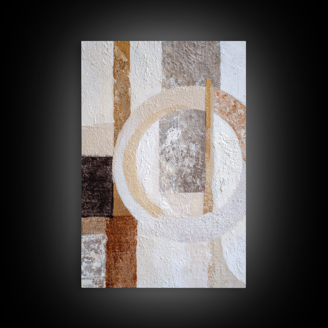 Soft Abstract Linen Texture Canvas Print, Master Bedroom, Wall Decal, Bedroom Decor, Abstract Art, Sanctuary, MAS-2x3-35