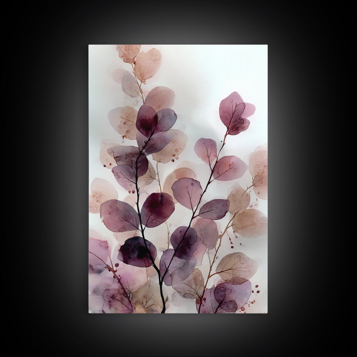 Blush and Taupe Cloudscape Canvas Print, Master Bedroom, Canvas Print, Bedroom Decor, Abstract Art, Sanctuary, MAS-2x3-62