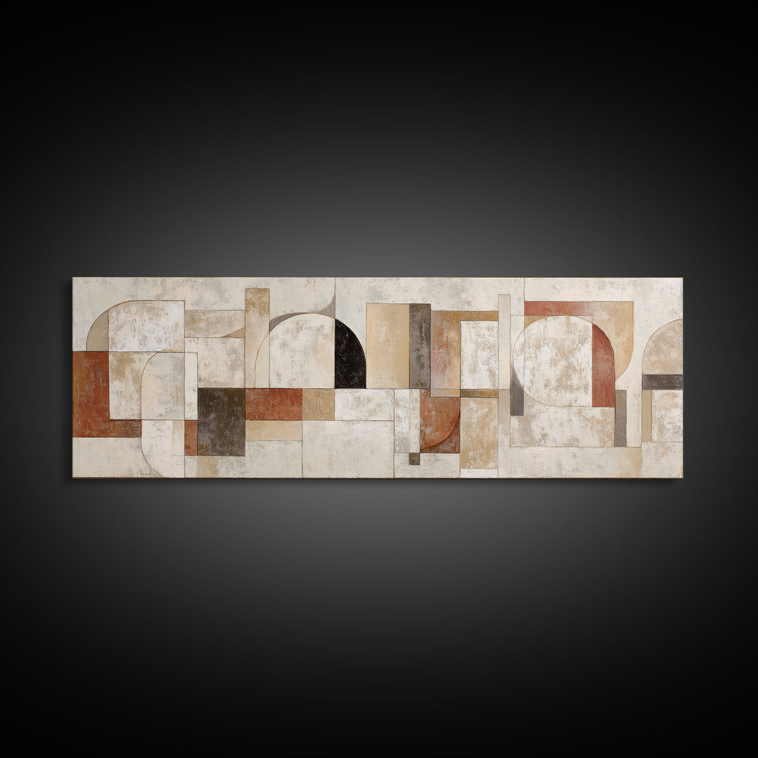 Soft Abstract Linen Texture Canvas Print, Master Bedroom, Luxury Decor, Bedroom Decor, Abstract Art, Sanctuary, Wedding Decor, MAS-3x1-19