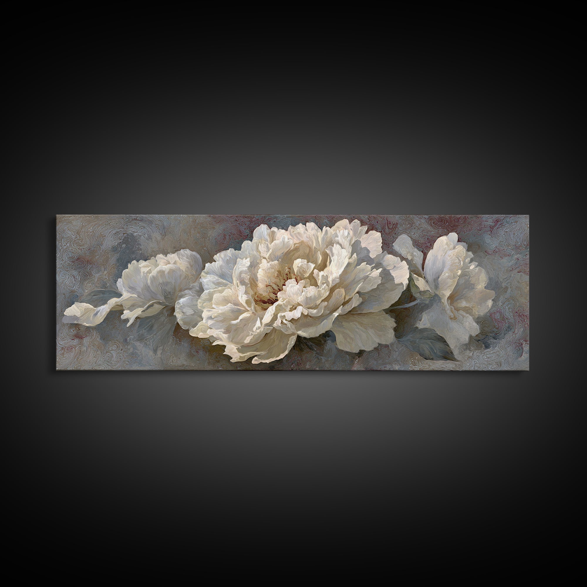 Large Cream Abstract Canvas Print, Master Bedroom, Wall Art Bedroom, Bedroom Decor, Fine Art, Sanctuary, Statement Artwork, MAS-3x1-33