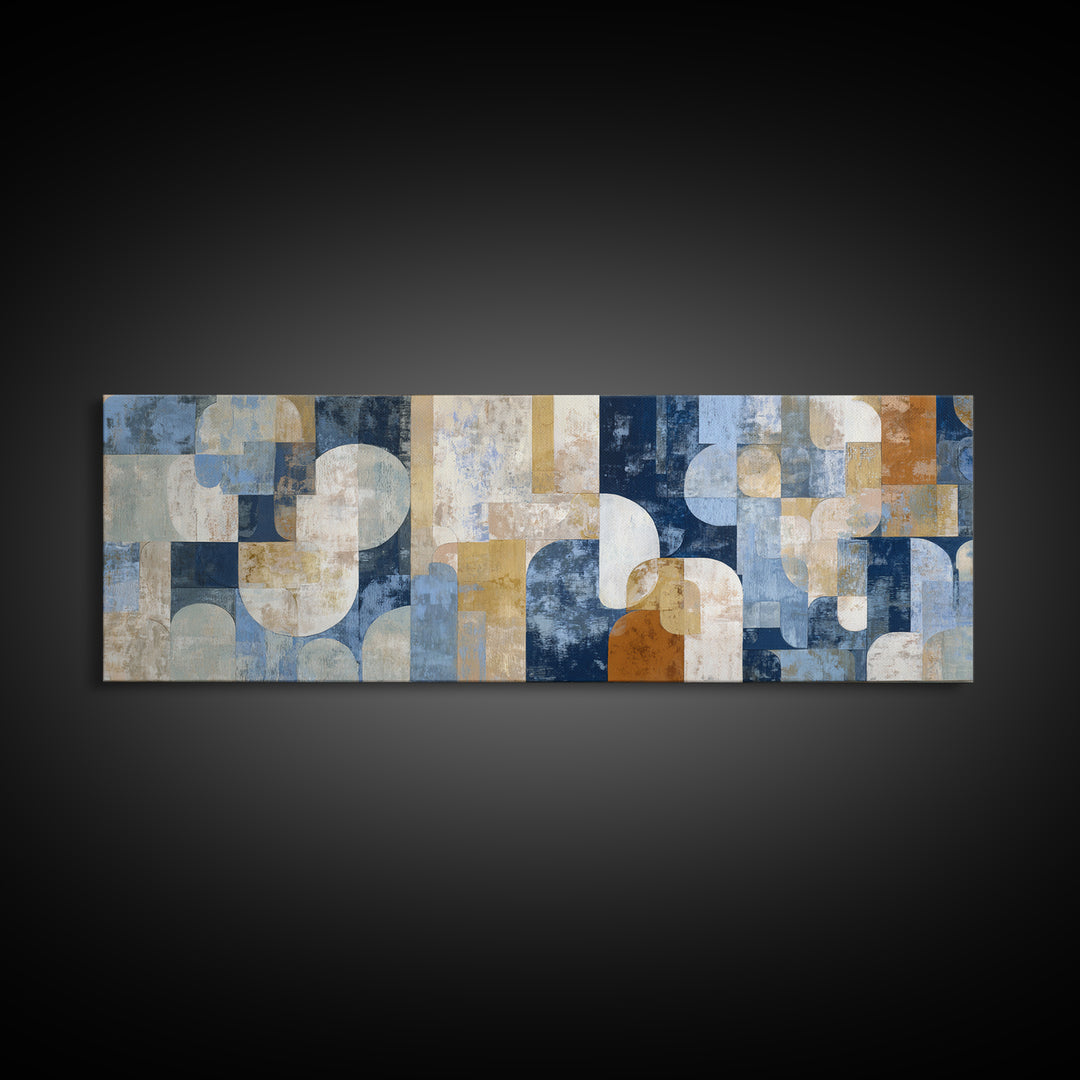 Soft Abstract Linen Texture Framed Canvas Print, Master Bedroom, Canvas Print, Bedroom Decor, Sanctuary, Above Bed Wall Art, MAS-3x1-67