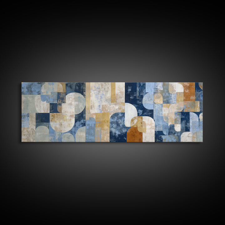 Soft Abstract Linen Texture Framed Canvas Print, Master Bedroom, Canvas Print, Bedroom Decor, Sanctuary, Above Bed Wall Art, MAS-3x1-67
