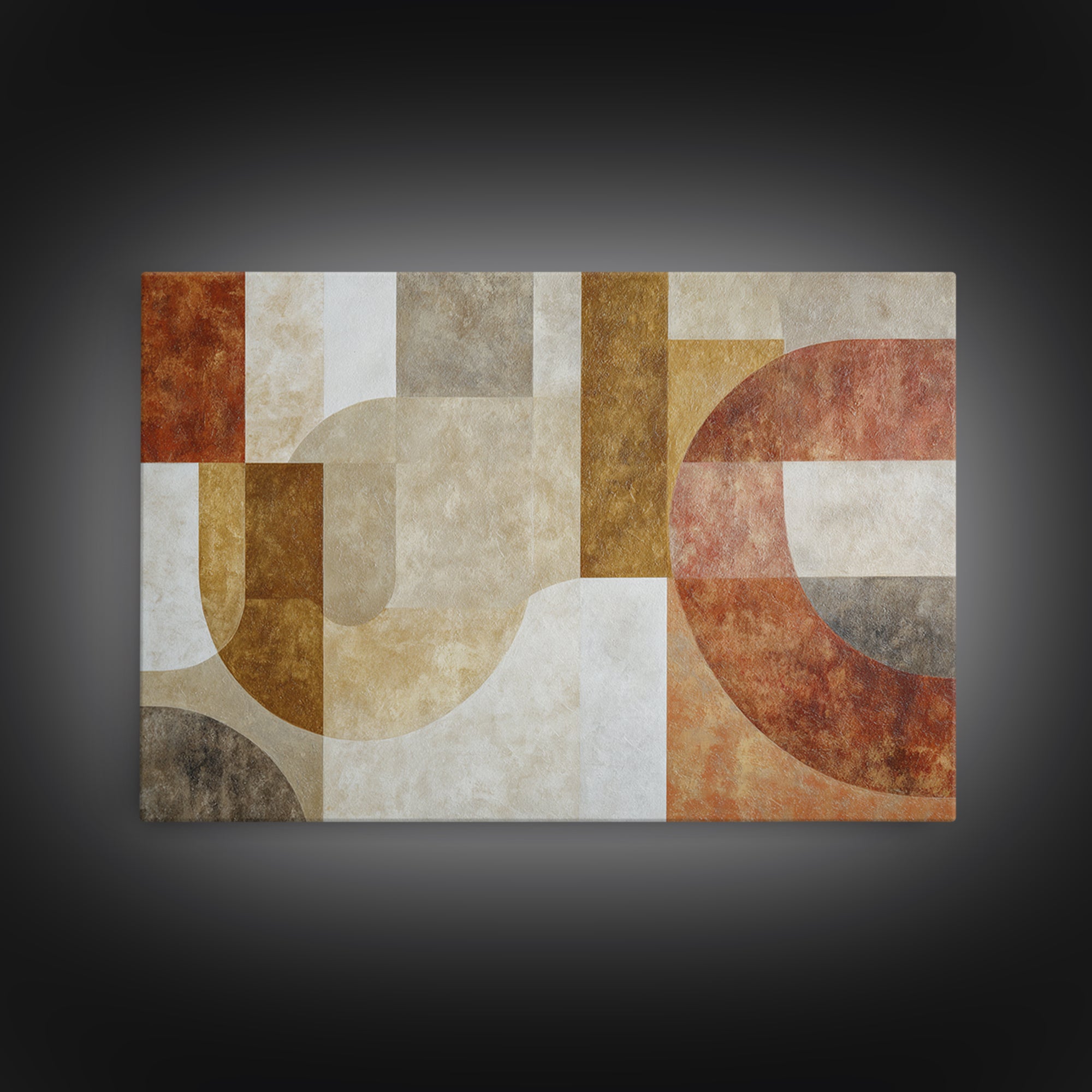 Soft Abstract Linen Texture Framed Canvas Print, Master Bedroom, Canvas Print, Bedroom Decor, Sanctuary, Above Bed Wall Art, MAS-3x2-7