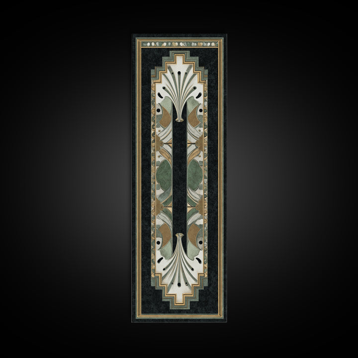 Folk Art Animal Parade Framed Canvas Print, Maximalist Art, Minimalist Decor, Living Room Decor, Fine Art, Maximal, Art Nouveau, MAX-1x3-4