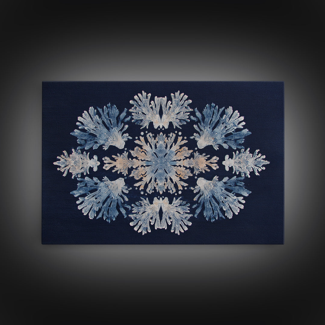 Bohemian Textile Pattern Framed Canvas Print, Maximalist Art, Playroom Decor, Living Room Decor, Maximal, Luxury Decor, MAX-3x2-24