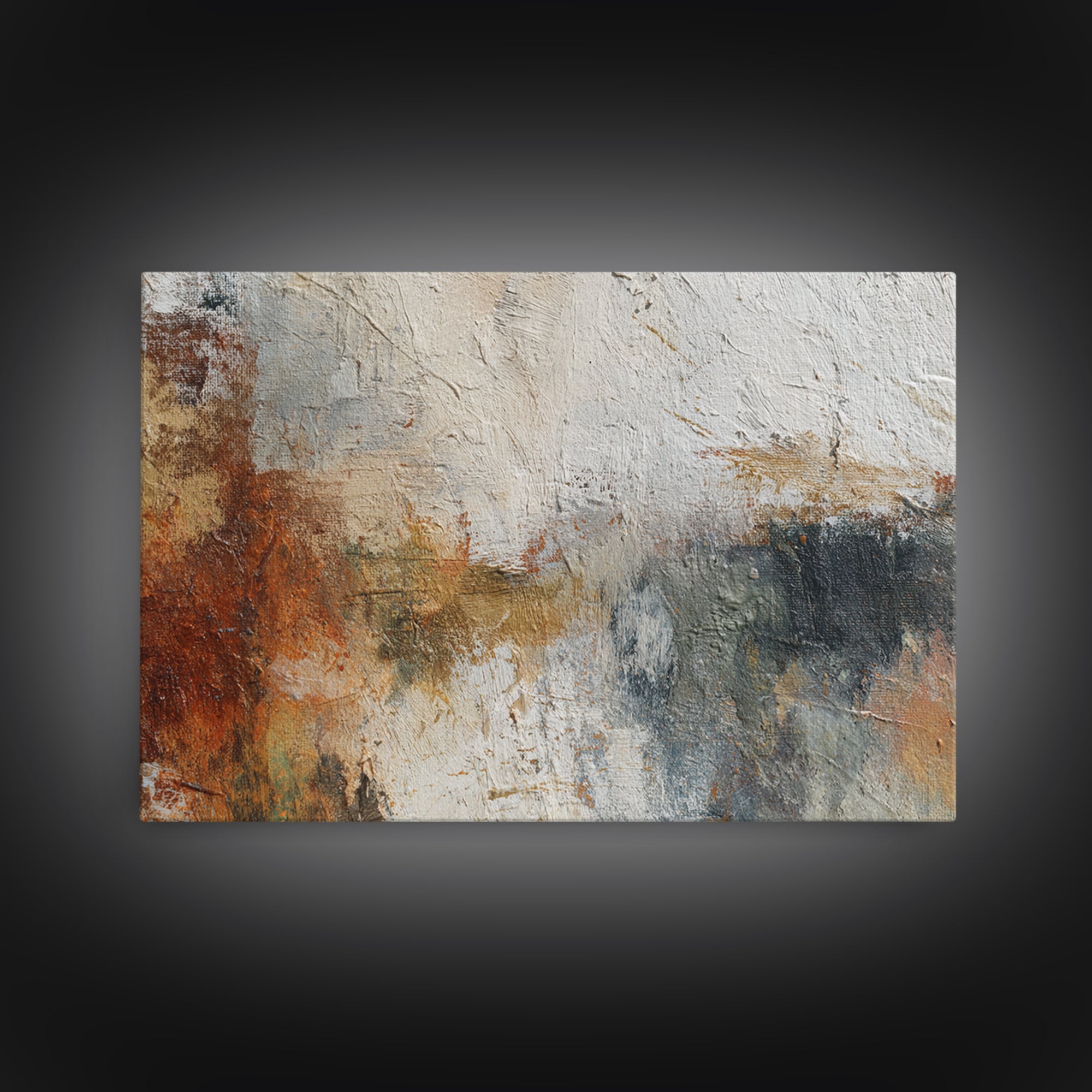 Chaotic Joyful Abstract Framed Canvas Print, Maximalist Art, Unique Wall Art, Living Room Decor, Maximal, Fine Art Print, MAX-3x2-50
