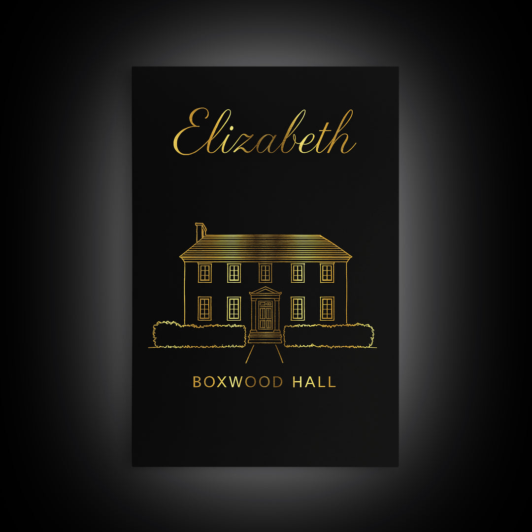 Elizabeth New Jersey Travel Poster, Canvas Print, Dark Minimalist Wall Art, Elizabeth Print, Watercolor City Skyline, Travel Art Print