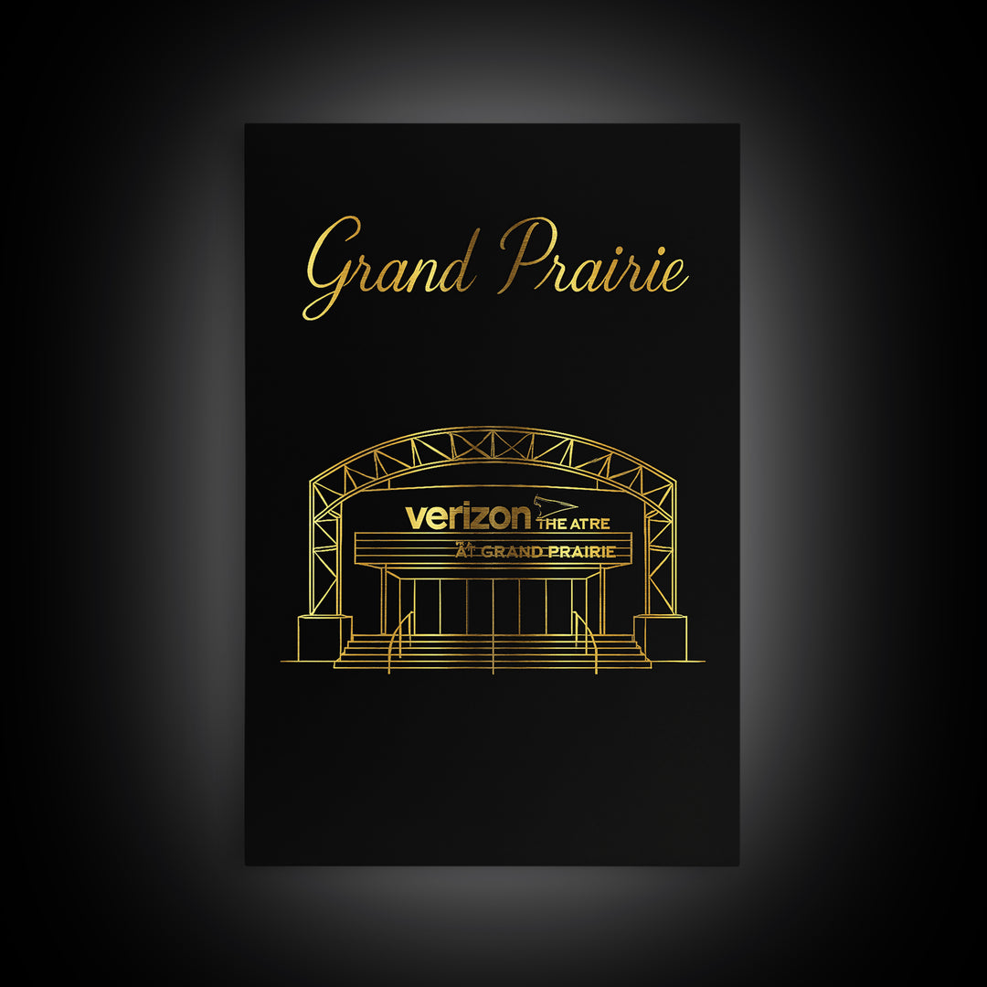 Grand Rapids Travel Poster, Canvas Print, Gold Outline Poster Art, Grand Rapids Poster Print, Living Room Wall Art, Vintage City Art