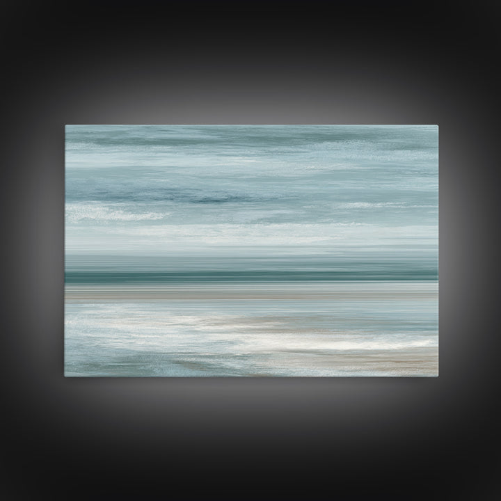 Abstract Breath Waves Canvas Print, Meditation Art, Spiritual Wall Art, Living Room Decor, Abstract Art, Stillness, Boho Decor, MED-3x2-34