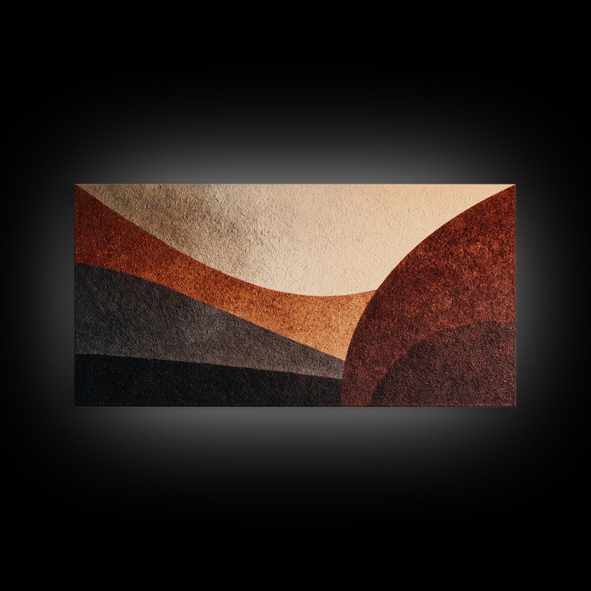 Monochrome Arch and Shadow Composition Framed Canvas Print, Minimalist Art, Contemporary Art, Living Room Decor, Minimal, MIN-2x1-28