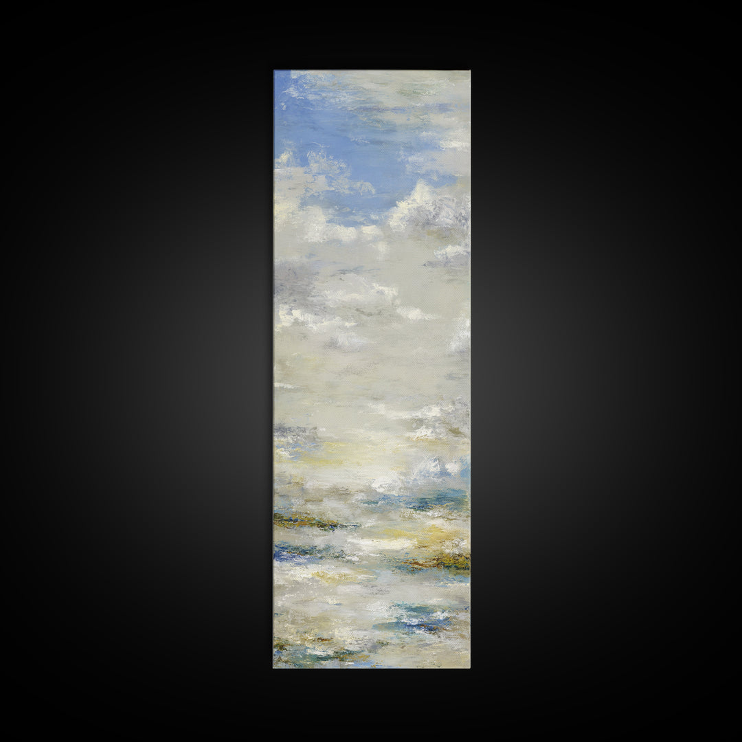 Soft Mountain Landscape Canvas Print, Medical Office Art, Biology Art, Office Decor, Fine Art, Calm, Art Print, Room Decor, MOA-1x3-38