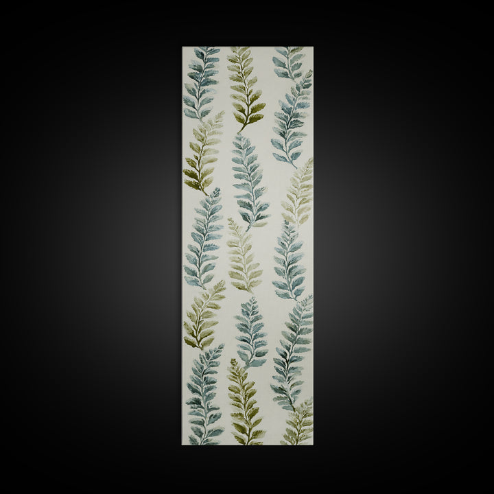 Minimal Green Fern Specimen Canvas Print, Medical Office Art, Contemporary Art, Office Decor, Fine Art, Calm, Animal Art, MOA-1x3-44