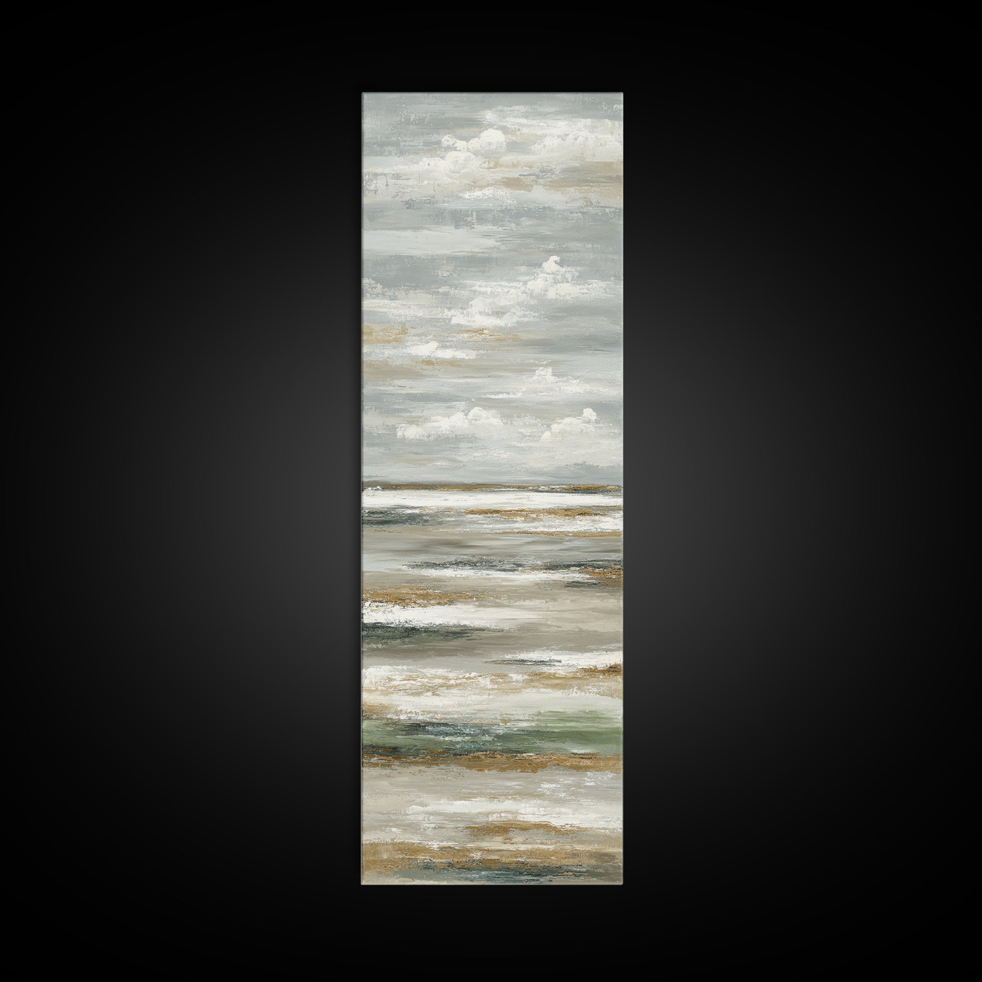 Large Neutral Landscape Framed Canvas Print, Medical Office Art, Printable Card, Office Decor, Fine Art, Calm, School Nurse Art, MOA-1x3-76