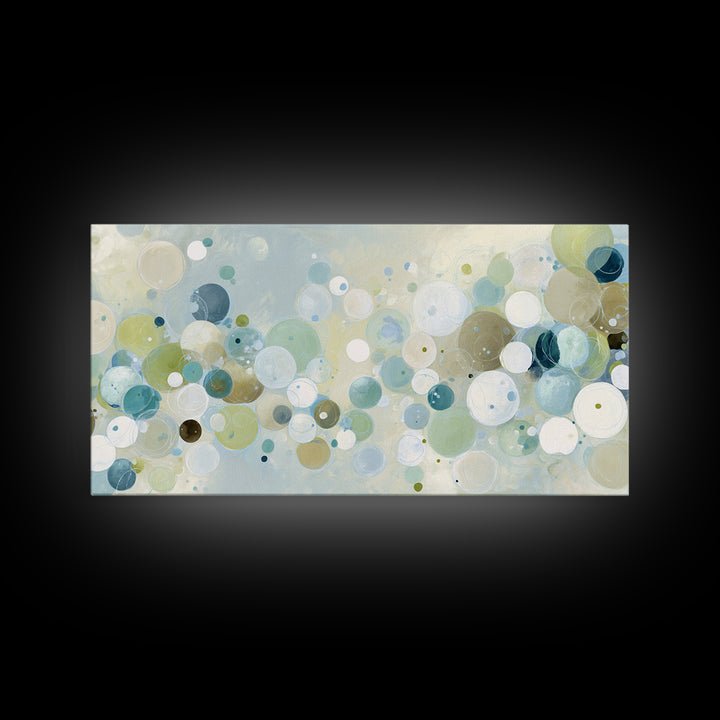 Abstract Cells and Circles as Soothing Pattern Canvas Print, Medical Office Art, Printable Art, Office Decor, Abstract Art, MOA-2x1-49