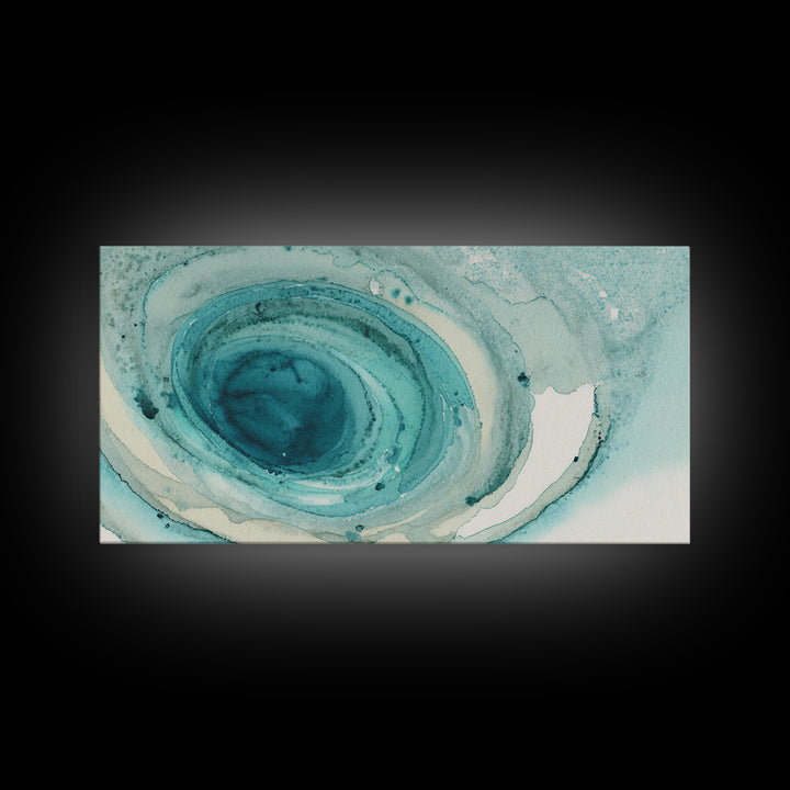 Abstract Healing Spiral Framed Canvas Print, Medical Office Art, Anatomy Poster, Office Decor, Abstract Art, Calm, Modern Decor, MOA-2x1-59
