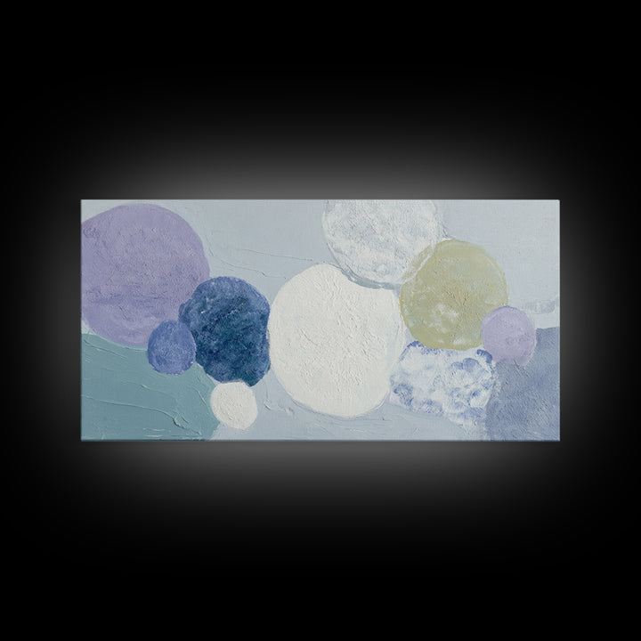 Lavender Botanical Still Life Canvas Print, Medical Office Art, Dental Office Decor, Office Decor, Oil Painting, Calm, MOA-2x1-89