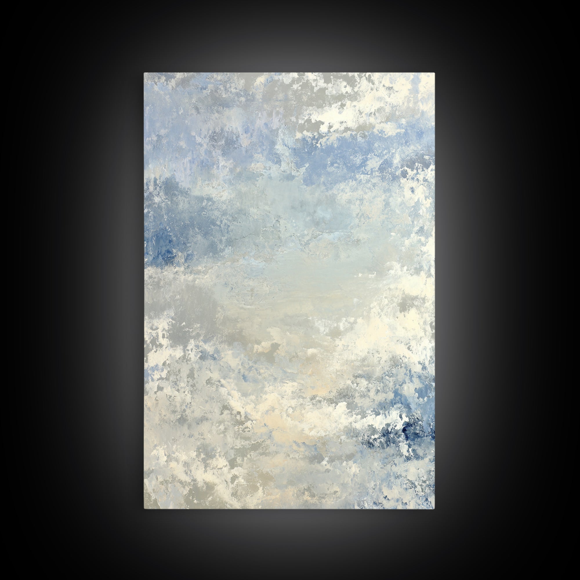 Subtle Marble Texture Framed Canvas Print, Medical Office Art, Printable Art, Office Decor, Fine Art, Calm, Medical Wall Art, MOA-2x3-75