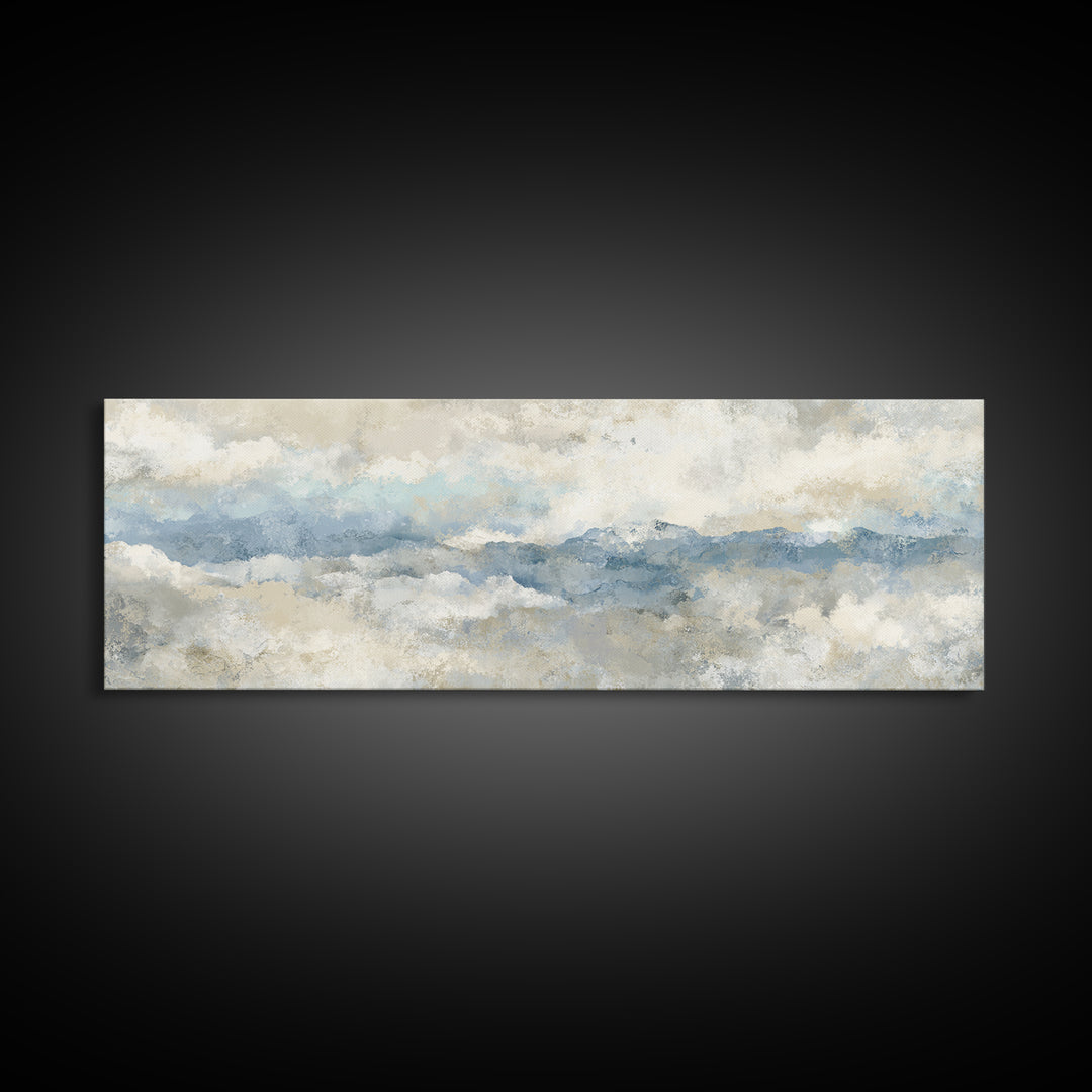 Subtle Marble Texture Framed Canvas Print, Medical Office Art, Wall Art, Office Decor, Fine Art, Calm, Printable Card, MOA-3x1-59