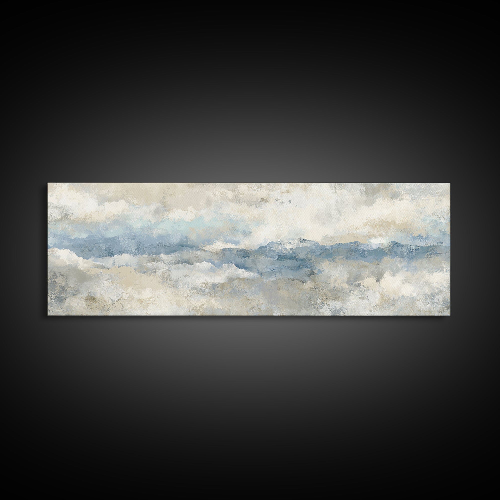 Subtle Marble Texture Framed Canvas Print, Medical Office Art, Wall Art, Office Decor, Fine Art, Calm, Printable Card, MOA-3x1-59