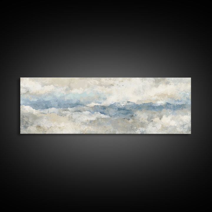 Subtle Marble Texture Framed Canvas Print, Medical Office Art, Wall Art, Office Decor, Fine Art, Calm, Printable Card, MOA-3x1-59