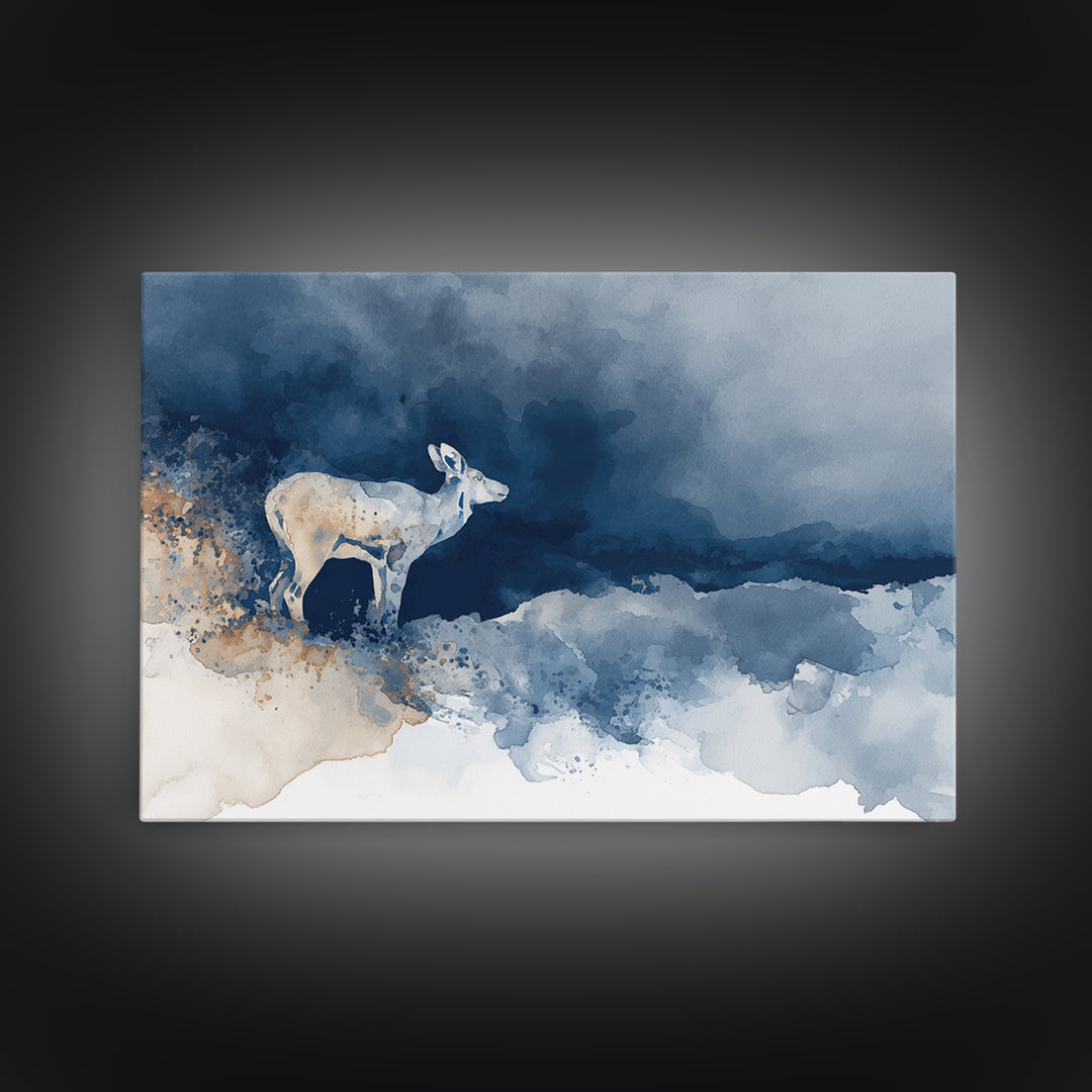 Large Neutral Landscape Framed Canvas Print, Medical Office Art, Medical Office Decor, Office Decor, Calm, Nurse Wall Art, MOA-3x2-20
