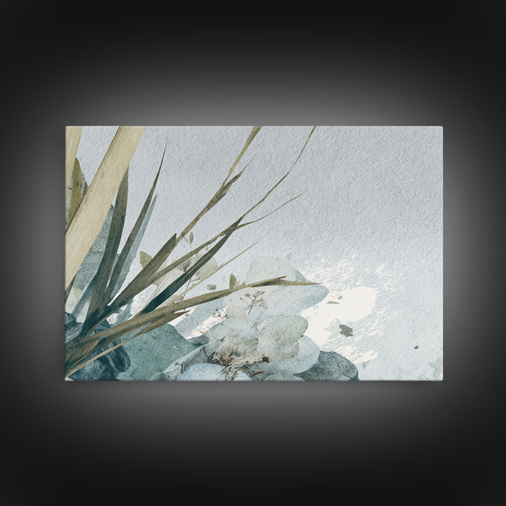 Clean Geometric Composition Canvas Print, Medical Office Art, Printable Card, Office Decor, Abstract Art, Calm, MOA-3x2-38