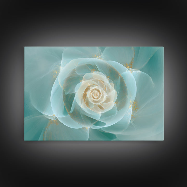 Abstract Healing Spiral Canvas Print, Medical Office Art, Textured Painting, Office Decor, Abstract Art, Calm, Minimalist Art, MOA-3x2-67
