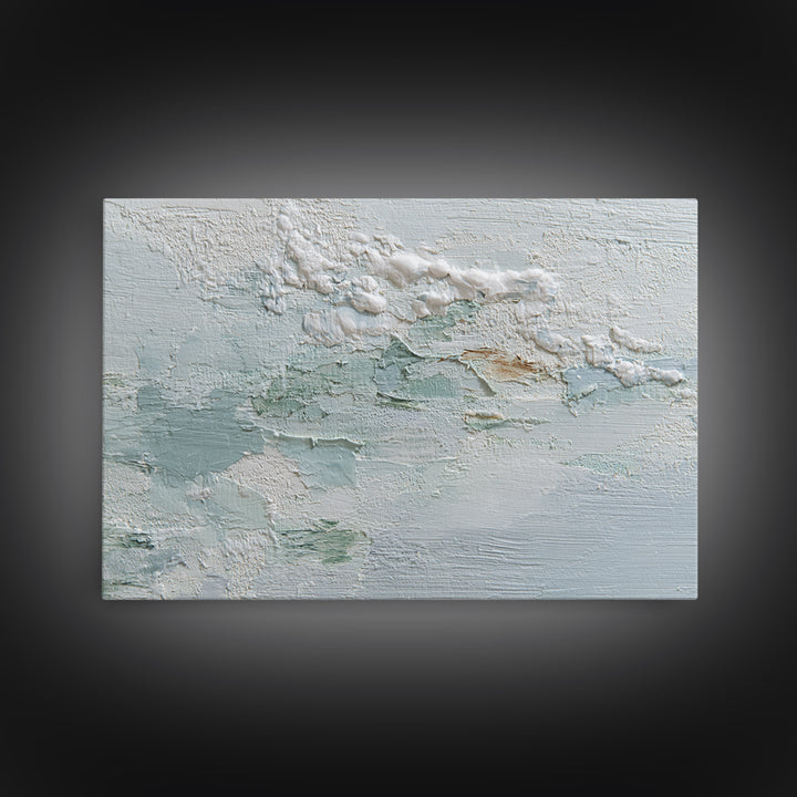 Clean Geometric Composition Framed Canvas Print, Medical Office Art, Healthcare Wall Art, Office Decor, Abstract Art, Calm, MOA-3x2-86