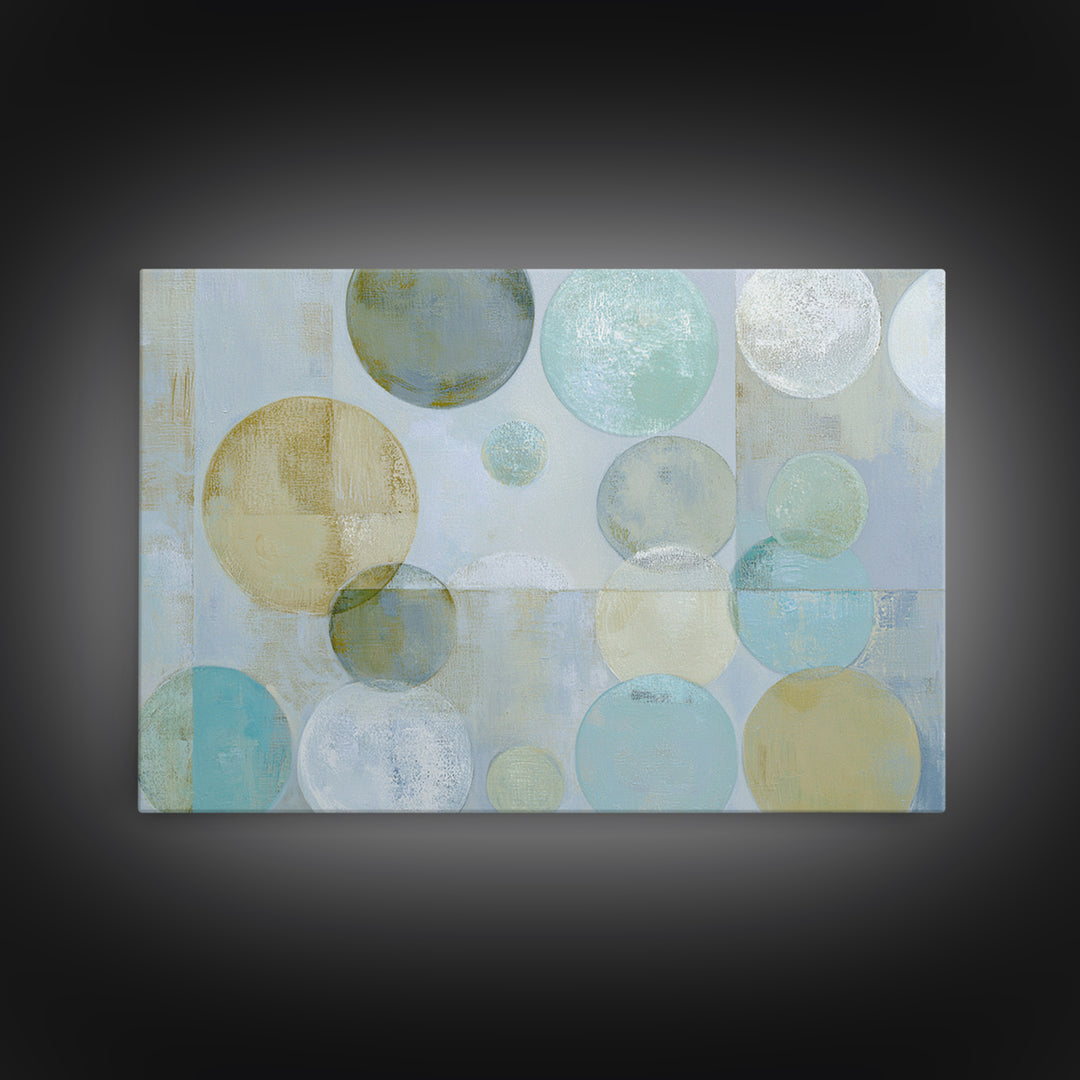 Abstract Cells and Circles as Soothing Pattern Canvas Print, Medical Office Art, Medical Office Decor, Office Decor, Calm, MOA-3x2-9