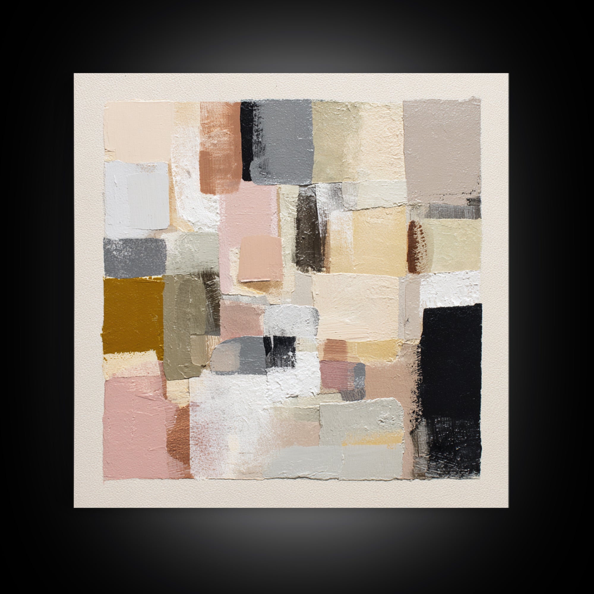 Fragmented Figure Study Canvas Print, Modern Art, Set of 3 Prints, Living Room Decor, Fine Art, Modern, Luxury Decor, MOD-1x1-17