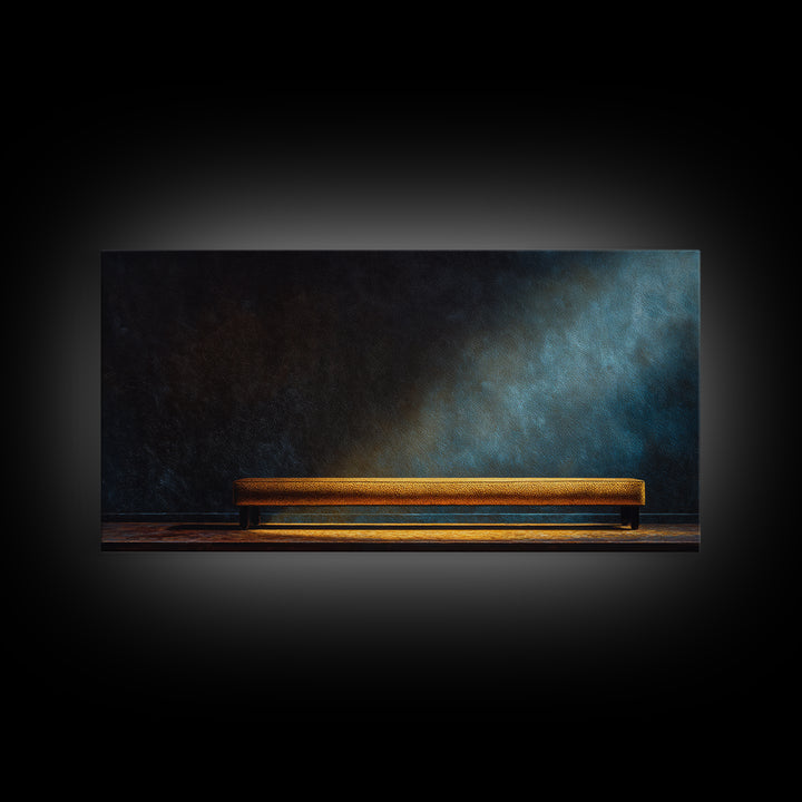 Soundproof Foam Pattern Transformed into Art Canvas Print, Music Studio Art, Minimalist Decor, Studio Decor, Rhythm, MSA-2x1-15