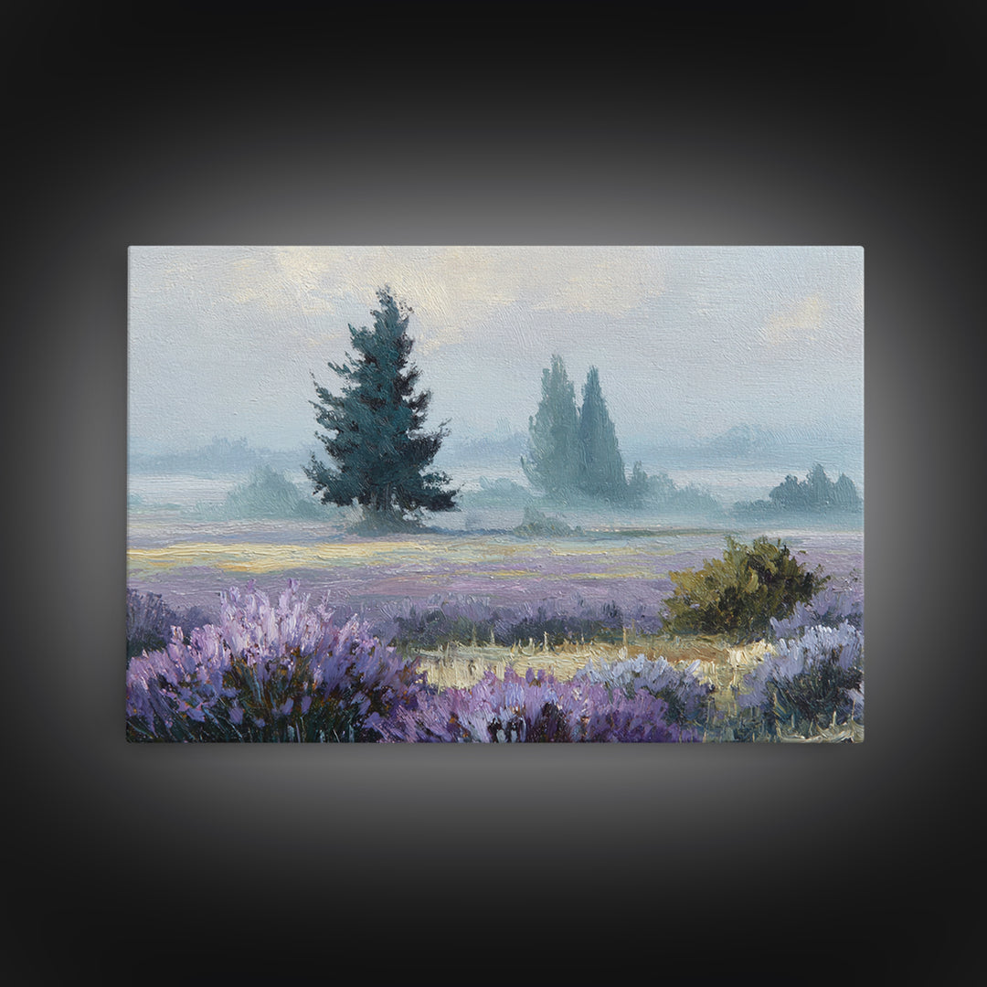 Bees Circling Lavender Blossoms Canvas Print, Nature Art, Living Room Decor, Fine Art, Nature, Ocean Art, Bird Wall Art, NAT-3x2-3