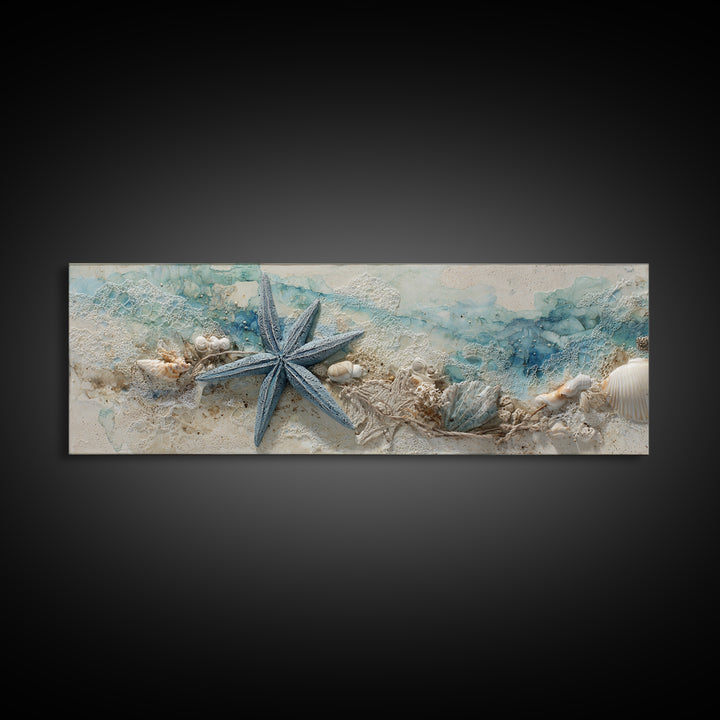 Nautical Star Compass Rose Canvas Print, Nautical Art, Printable, Coastal Decor, Harbor, Beach Decor, Downloadable Prints, NAU-3x1-78
