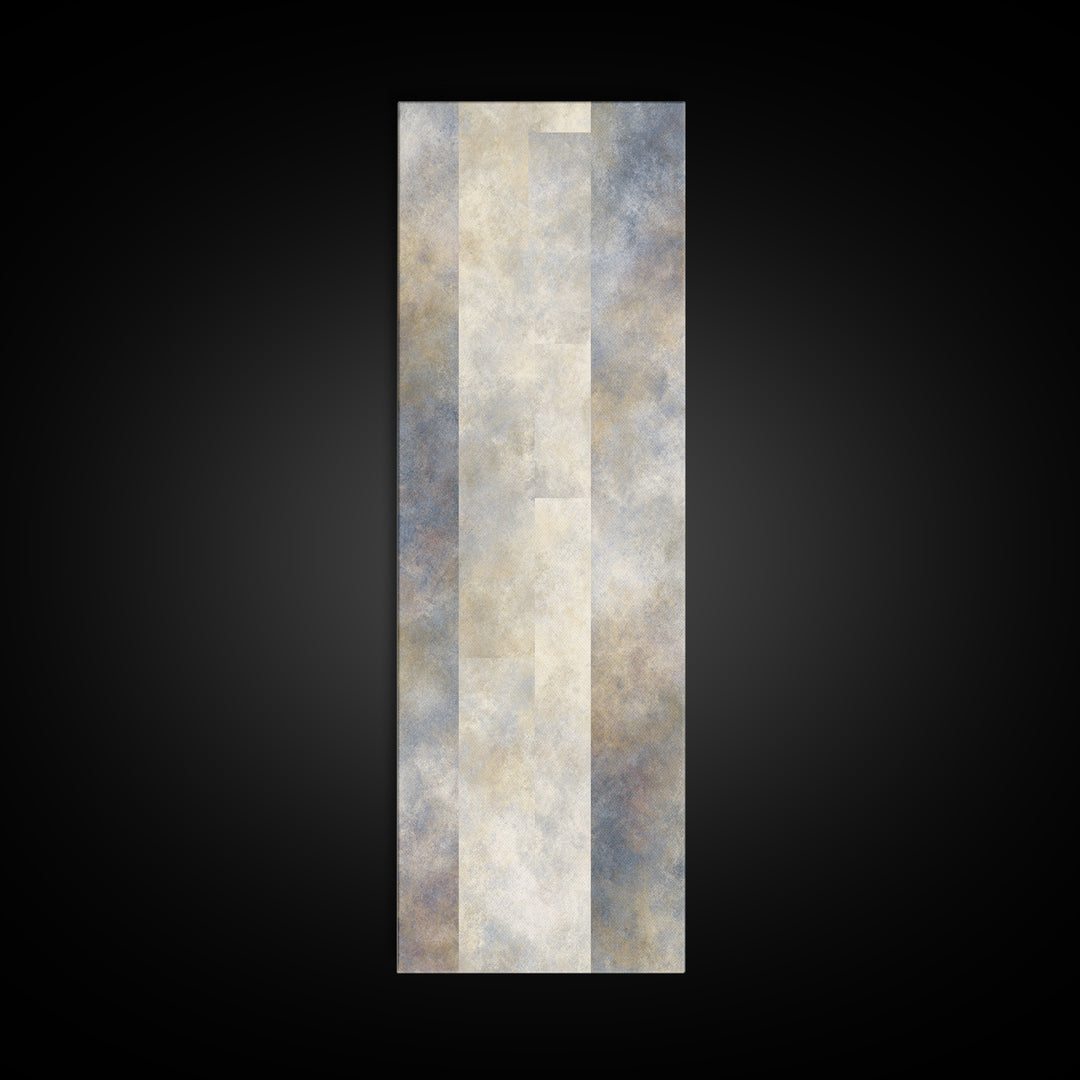 Subtle Motivational Symbol Using Arrows Without Text Canvas Print, Office Art, Abstract Art, Office Decor, Focus, OFF-1x3-51