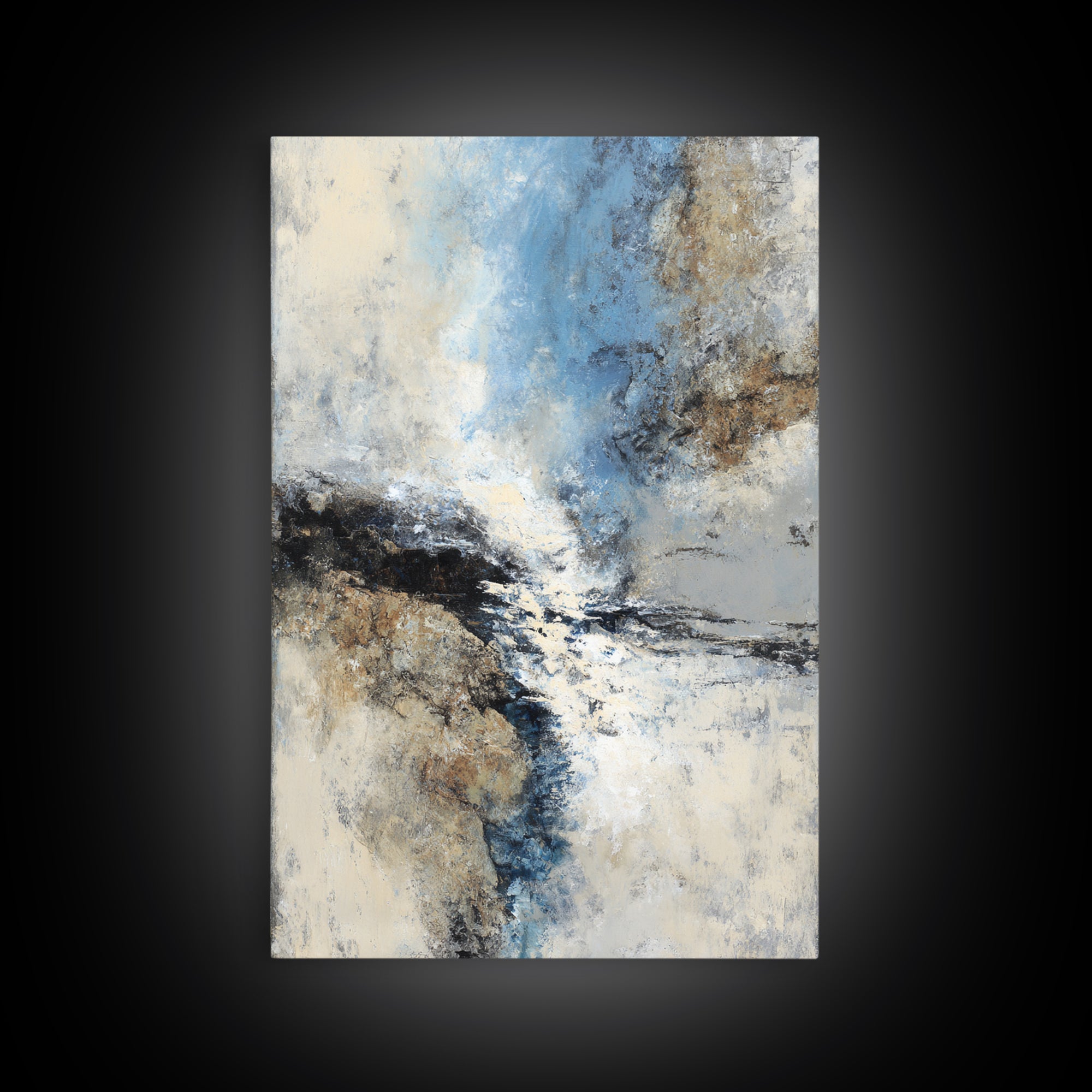 Abstract Upward Movement Symbolizing Growth Canvas Print, Office Art, Art Print, Office Decor, Abstract Art, Focus, Printable, OFF-2x3-14