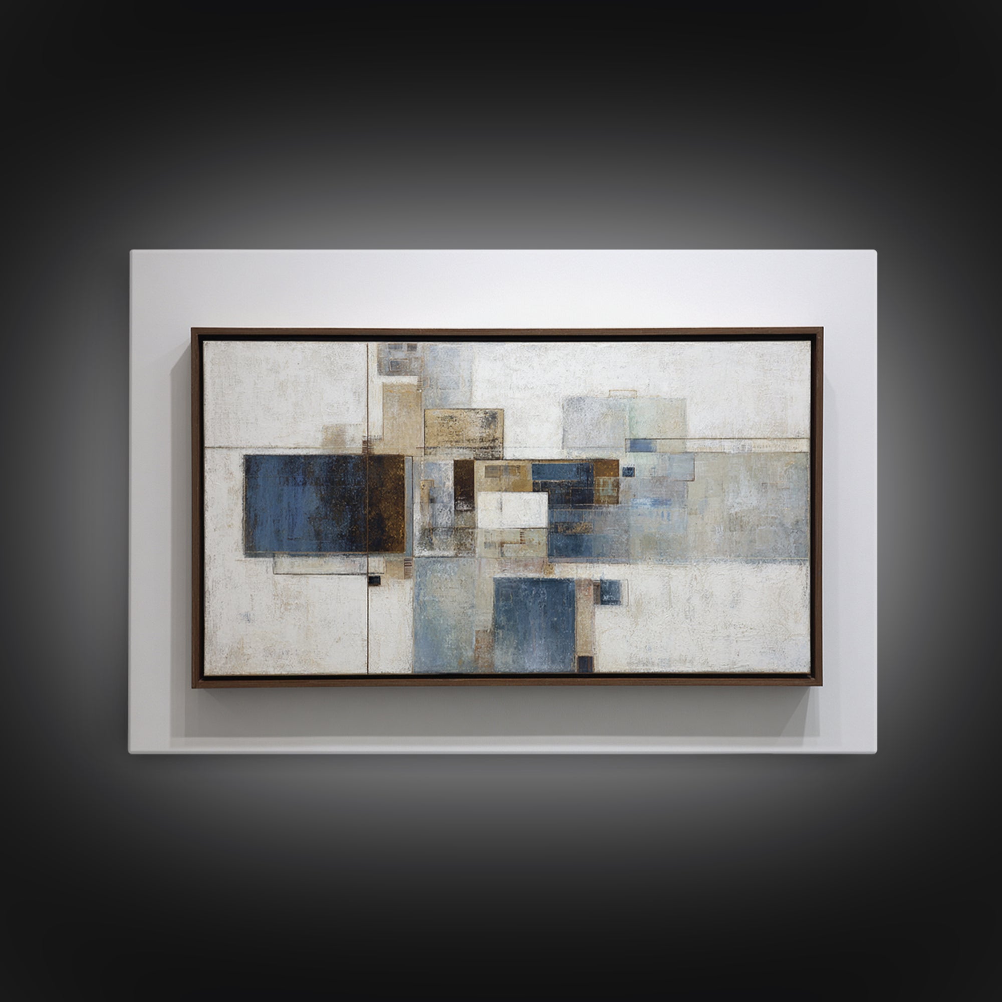 City Map Abstract Framed Canvas Print, Office Art, Art Print, Office Decor, Abstract Art, Focus, Printable, Printable Wall Art, OFF-3x2-96