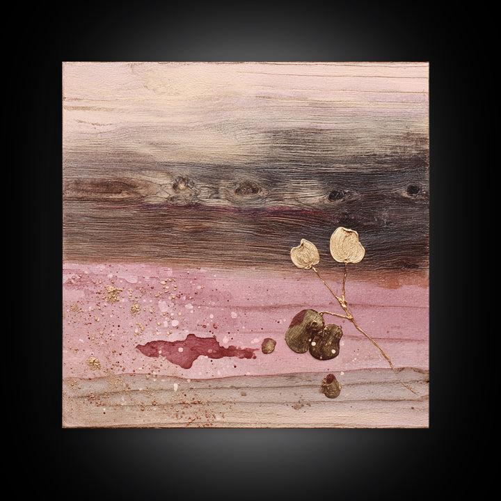 Wood Grain Abstract Framed Canvas Print, Rustic Art, Gallery Decor, Farmhouse Decor, Fine Art, Rustic, Contemporary Art, RUS-1x1-32