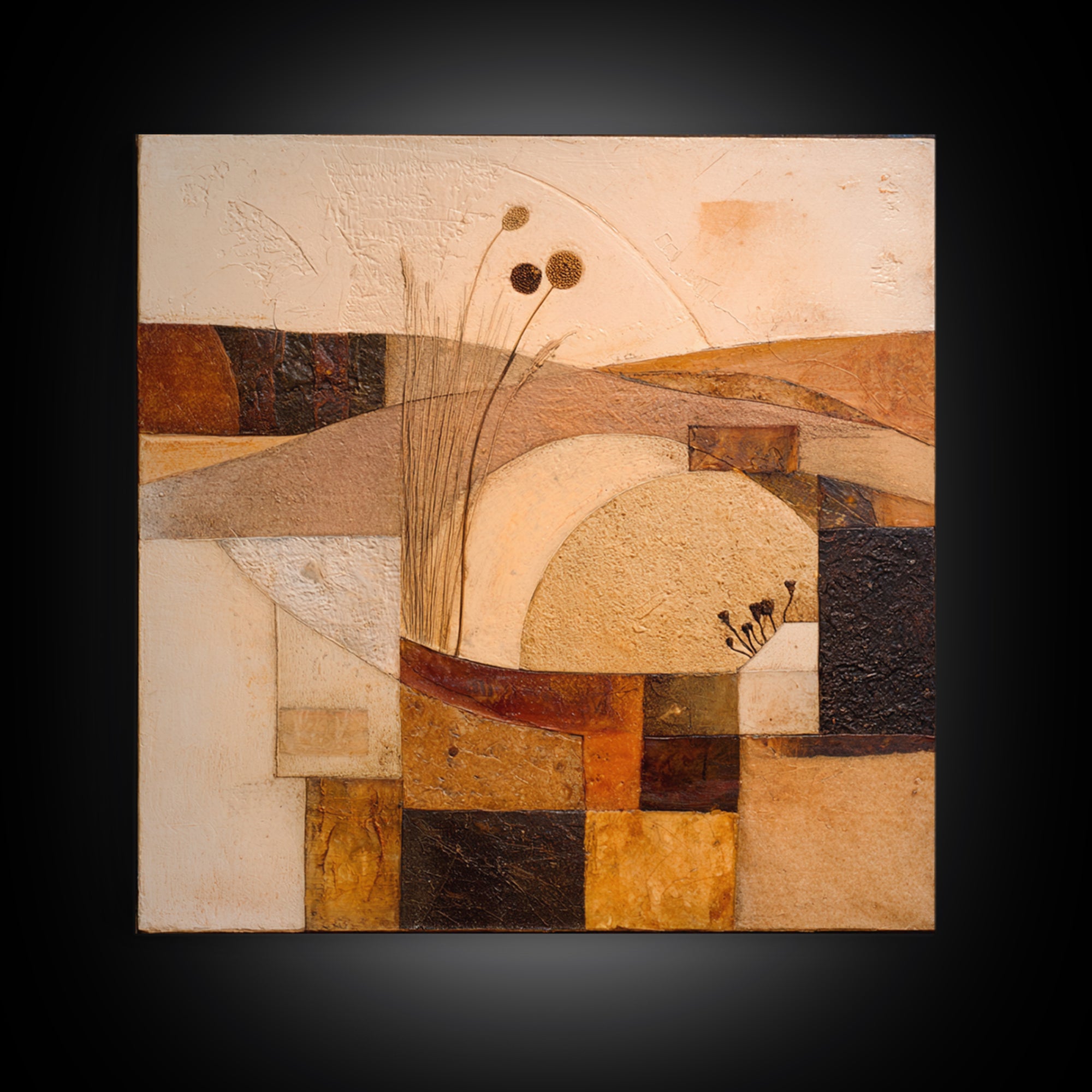 Wood Grain Abstract Framed Canvas Print, Rustic Art, Neutral Decor, Farmhouse Decor, Abstract Art, Rustic, Home Decor, RUS-1x1-80