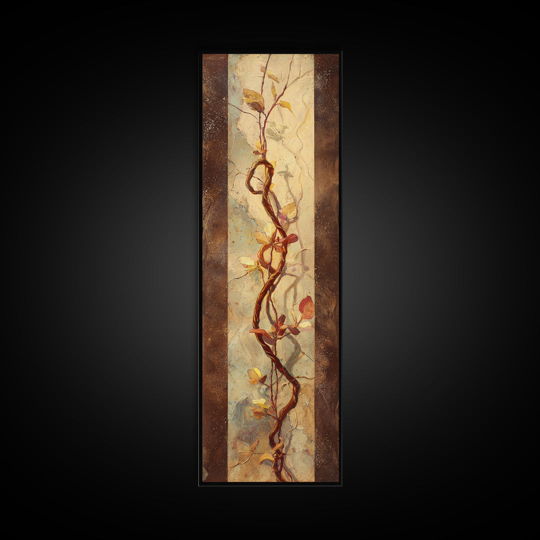 Rusty Horseshoe and Rope Composition Canvas Print, Rustic Art, Landscape Wall Art, Farmhouse Decor, Fine Art, Rustic, RUS-1x3-49