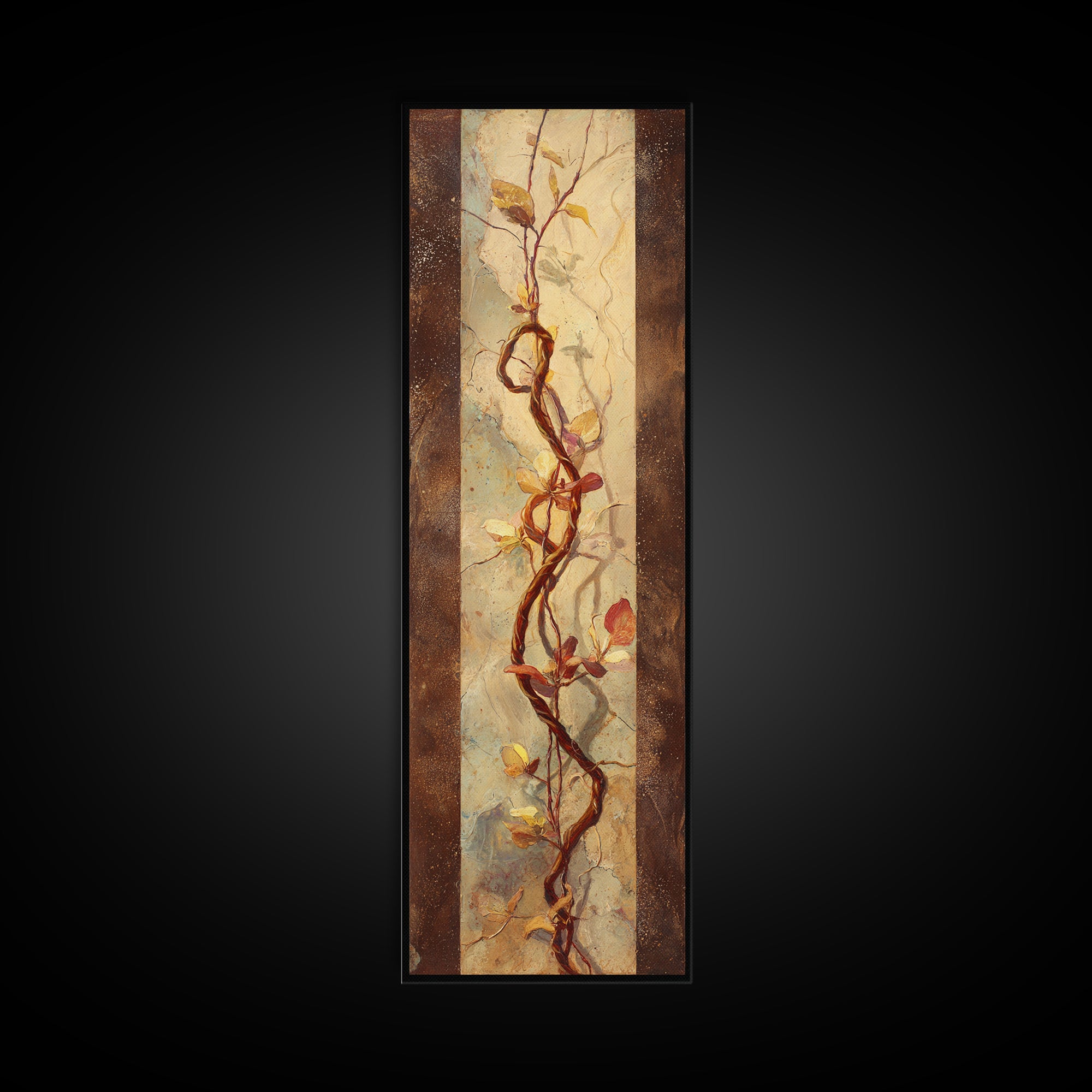 Rusty Horseshoe and Rope Composition Canvas Print, Rustic Art, Landscape Wall Art, Farmhouse Decor, Fine Art, Rustic, RUS-1x3-49